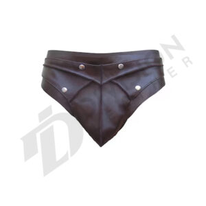 Leather pride jockstrap