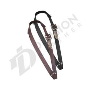 Leather shoulder belt