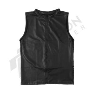 Leather tank top