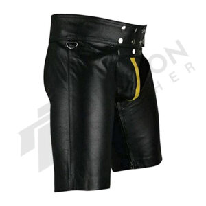 Leather gay chaps