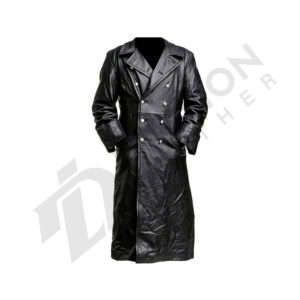 Leather VK79 german style coat