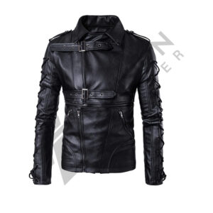 Leather gay Jacket