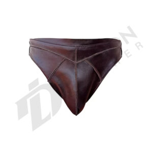 Leather pride jockstrap