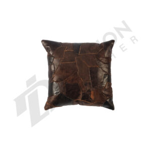 Leather pillow