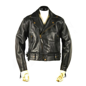 Leather jumper jacket for gay