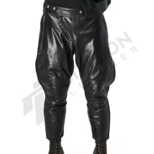 Leather breeches for men
