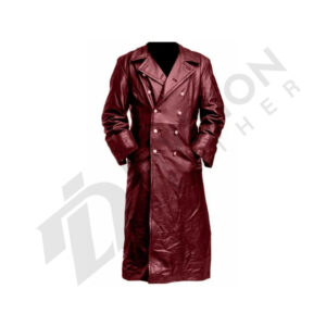 Leather VK79 german style coat