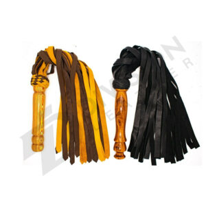 Leather sleeve floggers