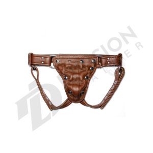Leather gay jock strap