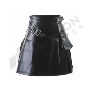 Leather new style kilt