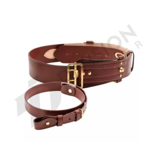 Leather Sam Browne belt