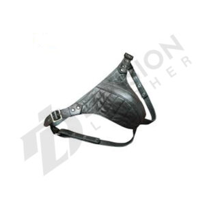 Leather gay jock strap