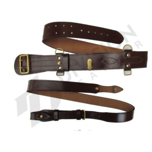Leather Sam Browne belt