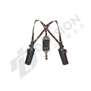 Leather shoulder belt