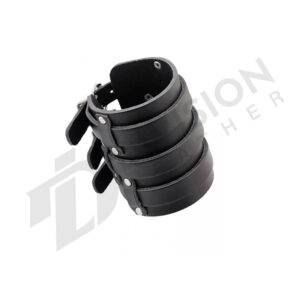 Leather wristband