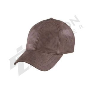Leather Baseball Cap