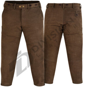 Leather German style pant