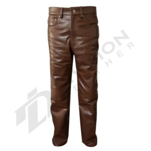 Leather German style pant