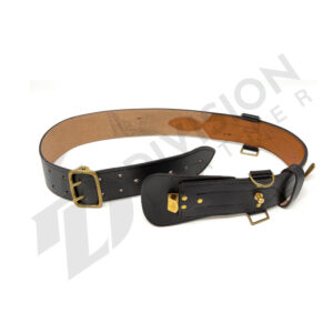 Leather Sam Browne belt