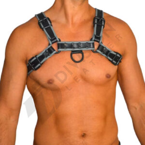 Men Leather Body Harness