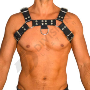 Men Leather Body Harness