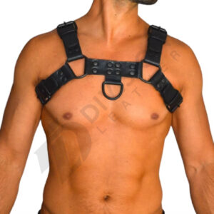 Men Leather Body Harness