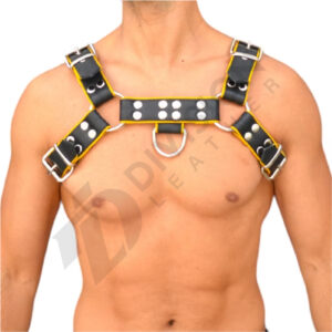 Men Leather Body Harness